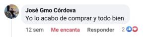Comentario de cliente sobre o pacote AutoCAD