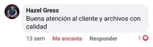 Comentario de cliente sobre o pacote AutoCAD
